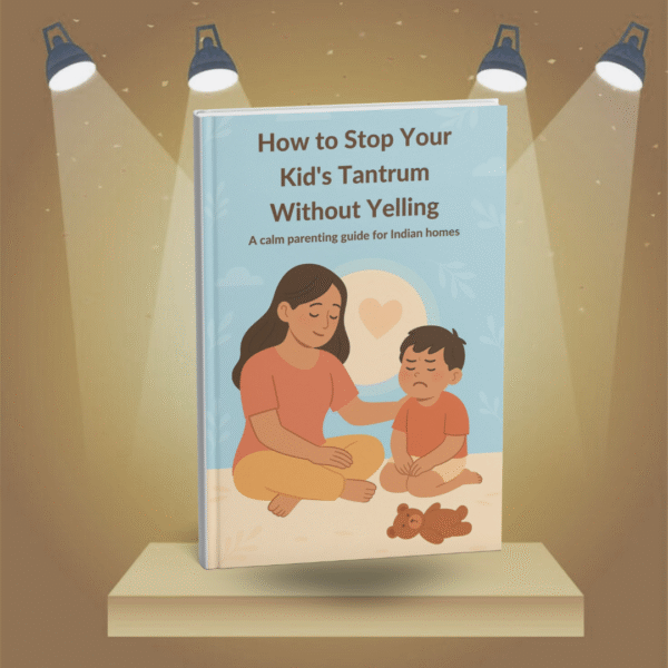 How to stop your kids tantrum without yelling-(A calm parenting guide for Indian homes)